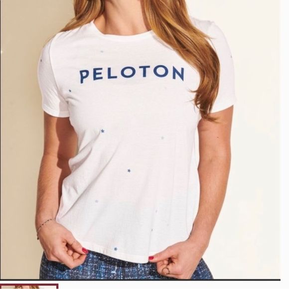 Peloton Tops - Peloton Scattered Stars Tee